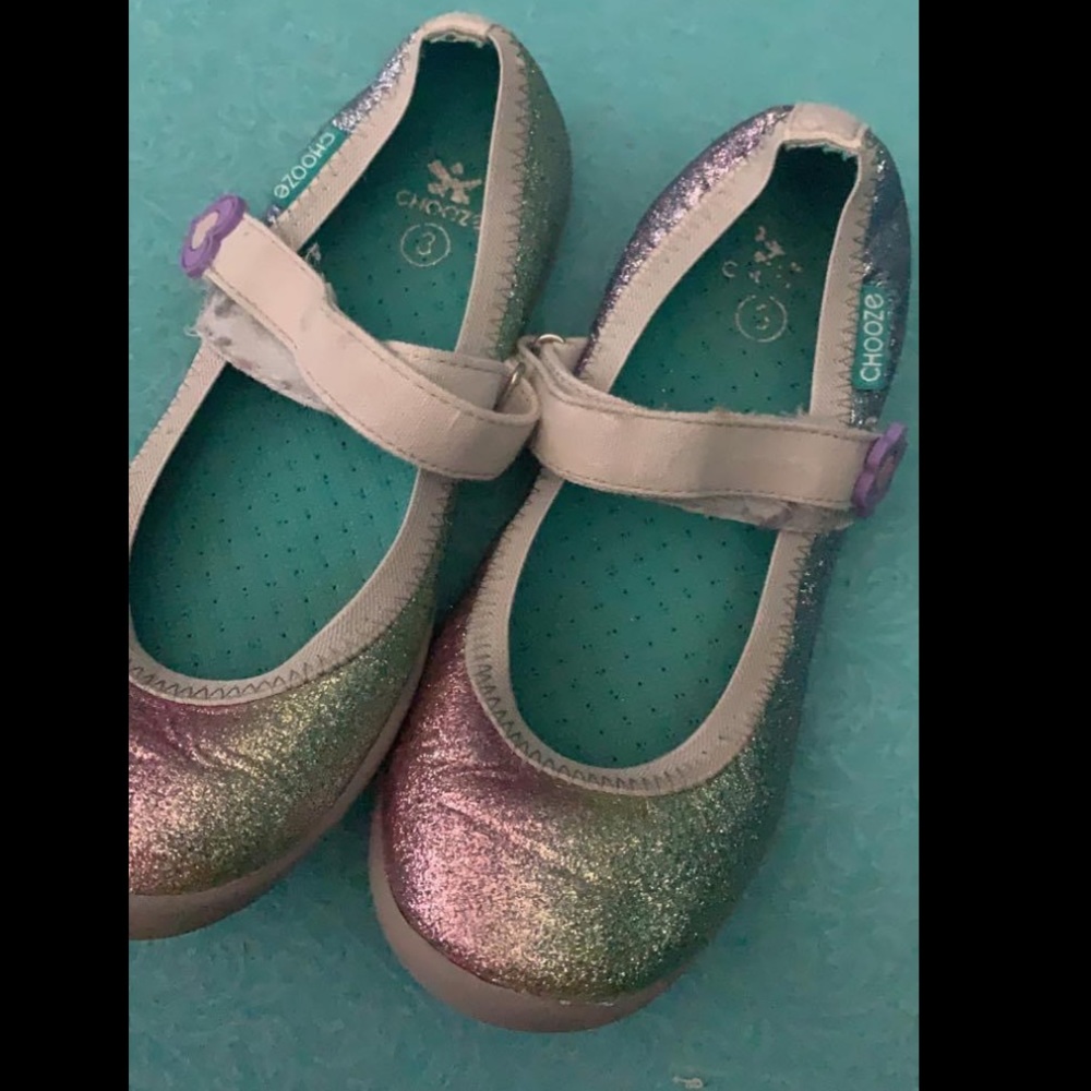 COPY - Chooze girls glitter flats